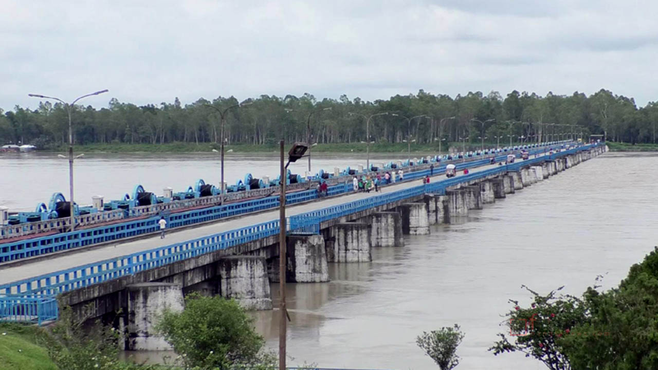 নীলফামারীতে তিস্তার পানি বিপৎসীমার ১০ সেমি ওপরে