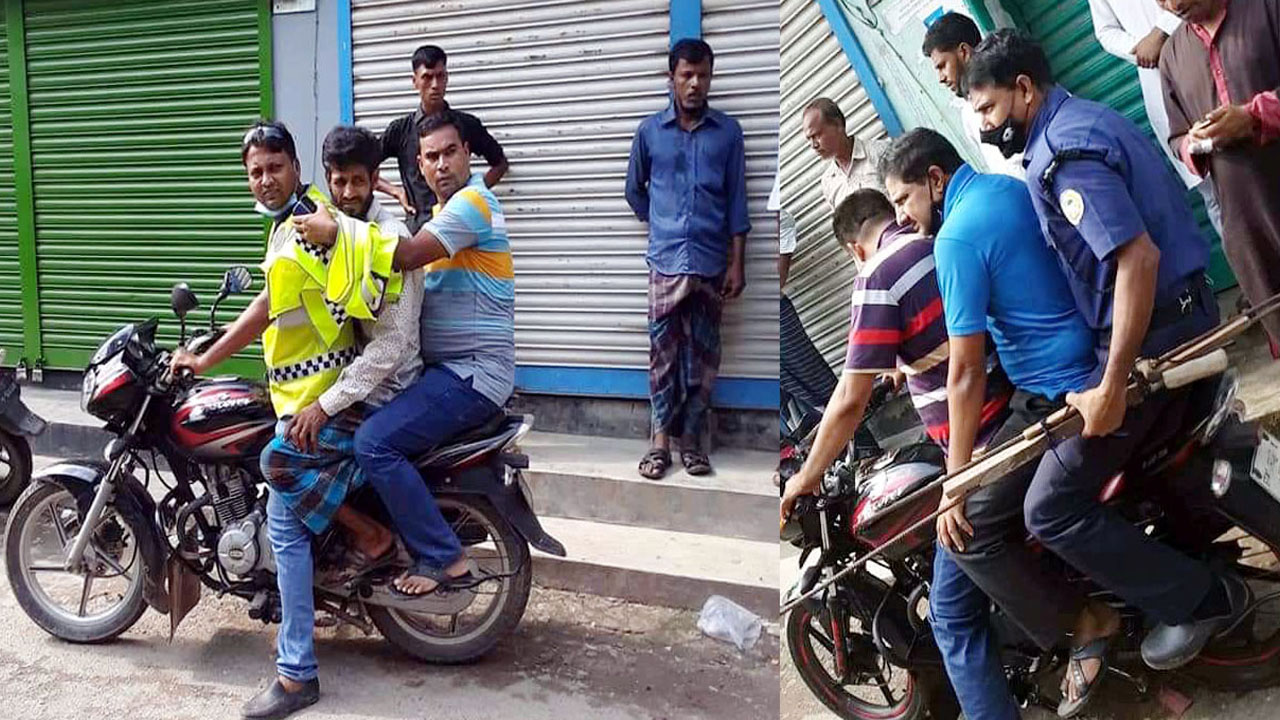 বাকেরগঞ্জে চেয়ারম্যানকে কটুক্তির জের ধরে হত্যার চেষ্টা, অস্ত্রসহ ২জন আটক